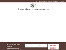 Tablet Screenshot of nelsongrassfarm.com